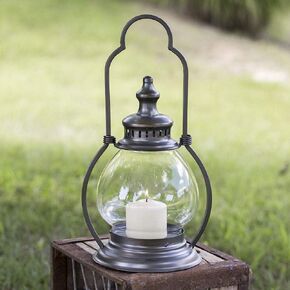 CTW Home Collection Small Gunmetal Steeple Lantern in Kuwait