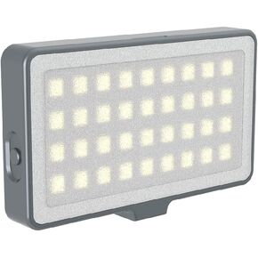 DigiPower GoViral - InstaFame - مصباح فيديو LED مدمج للغاية 50 (3.5 وات) يتميز بـ 350 لومن، 3 مستويات سطوع قابلة للتعديل تتضمن محول الهاتف والكاميرا، 3 موزعات ألوان وكابل Micro USB in Kuwait