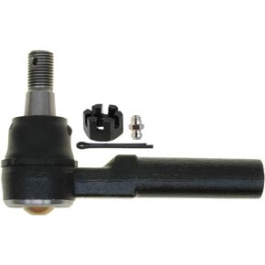 ACDelco Advantage 46A1004A Outer Steering Tie Rod End with Fitting, Pin, and Nut, Black