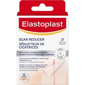 Scar Reducer Plasters (21 Pieces), Quick and Convenient Scar Cover Up Treatment, Scar Sheets to Reduce Visbility of Scars, Scar Plaster Pack for Quick Results