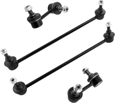 BOXI (Set of 4) Front and Rear Stabilizer Sway Bar End Links Set Fit for Acura ILX 2013 2014 2015 2016 2017 2018 2019 / for Honda Civic 2012 2013 2014 2015 | Replaces K750605 K750604 K750125 K750126 in Saudi Arabia