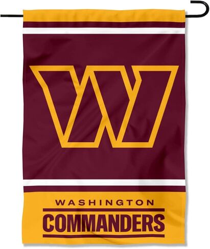 Washington Commanders Garden Flag Double Sided Banner in Saudi Arabia