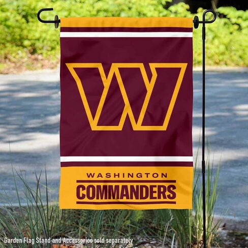 Washington Commanders Garden Flag Double Sided Banner in Saudi Arabia
