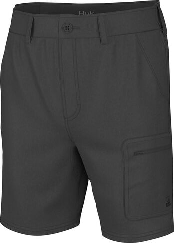 HUK Men's Next Level Pattern 7", Quick-Drying Fishing Shorts in Saudi Arabia