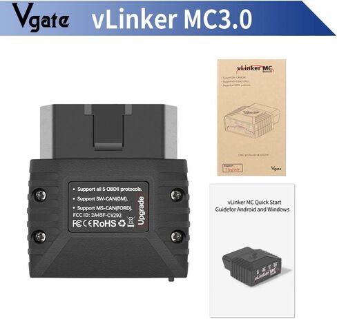 Vgate obd2 vLinker MC Bluetooth3.0 obd2 أداة تشخيص الماسح الضوئي لنظامي Android وWindows in Saudi Arabia