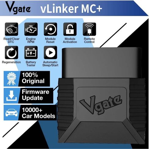 Vgate obd2 vLinker MC Bluetooth3.0 obd2 أداة تشخيص الماسح الضوئي لنظامي Android وWindows in Saudi Arabia