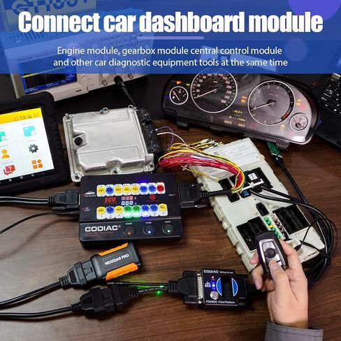 صندوق الاختراق obdii، godiag gt100+ obd can، صندوق الاختراق، كاشف بروتوكول obdii، أداة مقعد وحدة التحكم الإلكترونية in Kuwait