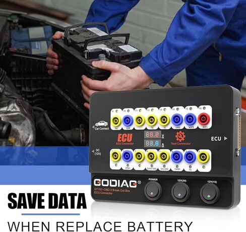 صندوق الاختراق obdii، godiag gt100+ obd can، صندوق الاختراق، كاشف بروتوكول obdii، أداة مقعد وحدة التحكم الإلكترونية in Kuwait