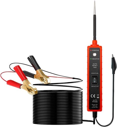 Automotive Power Circuit Probe Tester 6-24V Automobile Power Circuit Diagnostic Tool Short Circuit Tester, Auto Electrical System Diagnostic Cable Table Identification Continuity Tester in Saudi Arabia