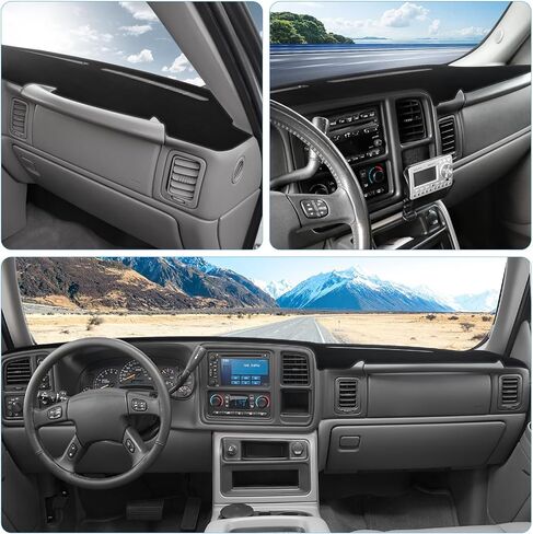 غطاء لوحة القيادة داش مات متوافق مع 2015 2016 2017 2018 2019 2020 Ford F150 داش يغطي ملحقات لوحة القيادة الداخلية غطاء حماية in Kuwait