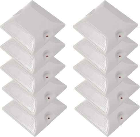 Road Reflectors Driveway Markers 20 Pack, Road Reflector 4" by 4" Double Sided Reflective Pavement Ground Markers Road Studs Asphalt Concrete Driveway Reflectors for Street Highway in Saudi Arabia