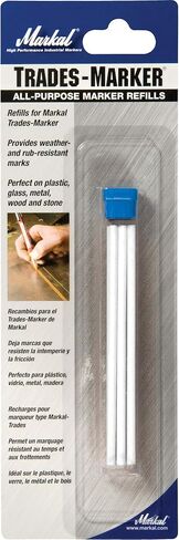 Markal 96130 Trades Marker (1 Holder, 12 Refills), White in Saudi Arabia