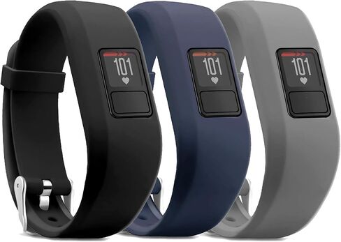 for Garmin Vivofit 3/jr/jr 2 Bands, Adjustable Replacement Wristbands with Watch Buckle for Kids Women Men(No Tracker) in Saudi Arabia