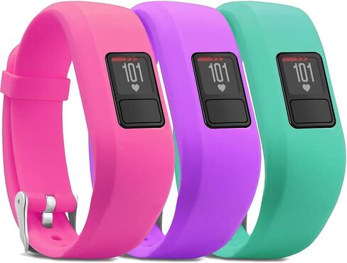 for Garmin Vivofit 3/jr/jr 2 Bands, Adjustable Replacement Wristbands with Watch Buckle for Kids Women Men(No Tracker) in Saudi Arabia
