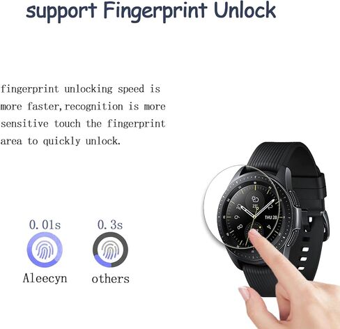 (4 عبوات) متوافق مع واقي شاشة Galaxy watch 4 مقاس 42 مم، مضاد للخدش 2.5D، عالي الدقة خالٍ من الفقاعات ومضاد للخدش، صلابة 9H، واقي شاشة من الزجاج المقوى لساعة Galaxy watch 4 42 مم in Kuwait