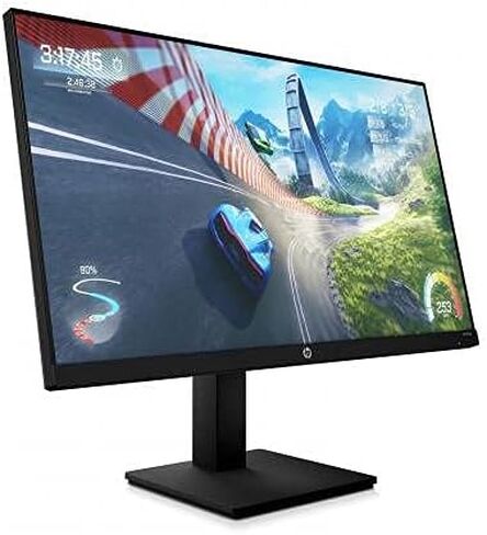 HP 27-inch QHD Gaming with Tilt/Height Adjustment with AMD FreeSync Premium Technology (X27q, 2021 Model) (Renewed), Black in Saudi Arabia