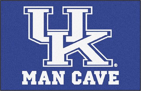سجادة FANMATS 14652 Kentucky Wildcats Man Cave Starter Mat - 19 بوصة. × 30 بوصة. | سجادة ديكور المنزل لمحبي الرياضة وبساط خلفي in Saudi Arabia