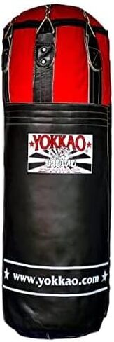 YOKKAO Matrix Heavy Bag | Powerful Training Tool | Built for Durability | Inner-Weave, Cross-Stitched Canvas Lining | Center Aligned Weight for Maximum Force Dispersion in Saudi Arabia