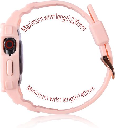 أحزمة متوافقة مع Apple Watch 38mm/40mm/41mm، M1 Sport Series غطاء واقٍ متين لحزام ساعة Apple وحافظة واقية مدمجة in Saudi Arabia