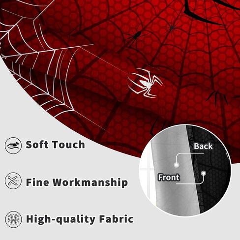 Red Black Window Curtain Panels for Kids Teens Boys Pattern Drapes Rod Pocket 42x 63 Inches Bedroom Curtain Set for Living Room Bathroom Kitchen Decor in Saudi Arabia