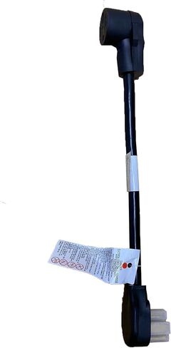 AGB 31-003: 100% Copper NEMA 10-30P to 14-50R Adapter Cable (1ft 7in, 30A, 125/250 VAC) for Dryer, EV, or RV uses, Durable casing and 8 AWG Wire, Safety Certified Parts in Saudi Arabia