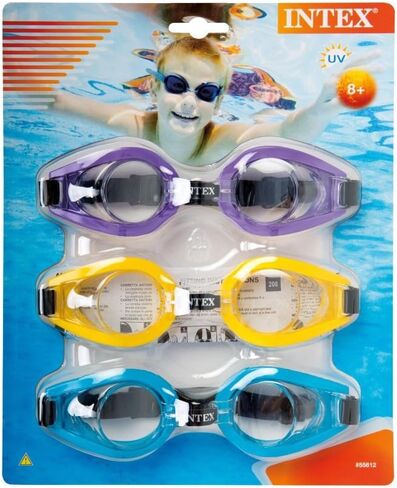 Intex Play Goggles Multicolored 3-Pack (Colors May Vary) in Saudi Arabia