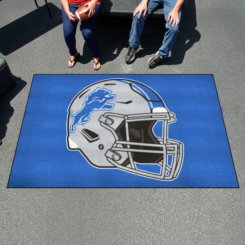 FANMATS 5739 Detroit Lions All-Star Rug - 34 in. x 42.5 in. Sports Fan Area Rug, Home Decor Rug and Tailgating Mat in Saudi Arabia