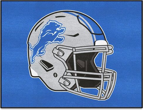 FANMATS 5739 Detroit Lions All-Star Rug - 34 in. x 42.5 in. Sports Fan Area Rug, Home Decor Rug and Tailgating Mat in Saudi Arabia