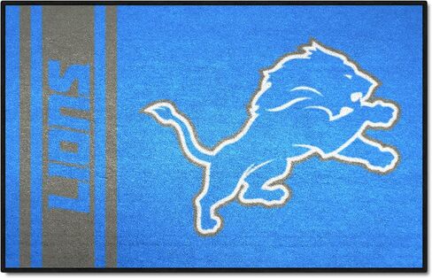 FANMATS 5739 Detroit Lions All-Star Rug - 34 in. x 42.5 in. Sports Fan Area Rug, Home Decor Rug and Tailgating Mat in Saudi Arabia
