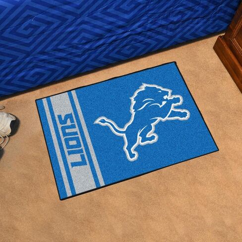FANMATS 5739 Detroit Lions All-Star Rug - 34 in. x 42.5 in. Sports Fan Area Rug, Home Decor Rug and Tailgating Mat in Saudi Arabia