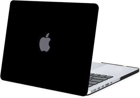 MOSISO Plastic Hard Shell Case Cover Only Compatible Older Version MacBook Pro Retina 15 Inch (Model: A1398) (2015 - end 2012 Release), Black in Saudi Arabia