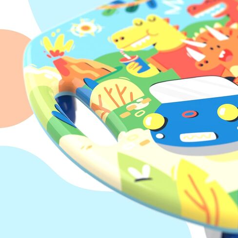 GOMO Scooter Board for Kids - Floor Scooter Board with Handles -Seated Indoor Gym Scooter Heroboard - Fun and Safe, Large Ride On, Sitting Scooter Boards Ages 2-5 & Up in Saudi Arabia