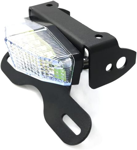 crazy sport License Plate Holder Compatible With SUZUKI DRZ 400 DRZ400SM DRZ400S DRZ400E 2005-2022 Tail Brake Light Tidy Fender Eliminator 400S 400E 400SM Motorcycle (Clear) in Saudi Arabia