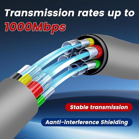 150Ft Starlink Rectangular Satellite V2 Replacement Cable, Starlink Extension Cable, Router in Saudi Arabia