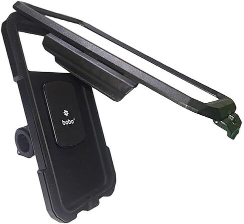 BOBO BM4 Jaw-Grip Waterproof Bike/Motorcycle/Scooter Mobile Phone Holder Mount, Ideal for Maps and GPS Navigation (Black) in Saudi Arabia