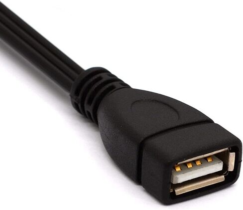 USB to 3 RCA Cable USB 2.0 Female to 3RCA Male Video AV Camcorder Adapter Cord for TV PC DVD (1.5m Long) in Saudi Arabia