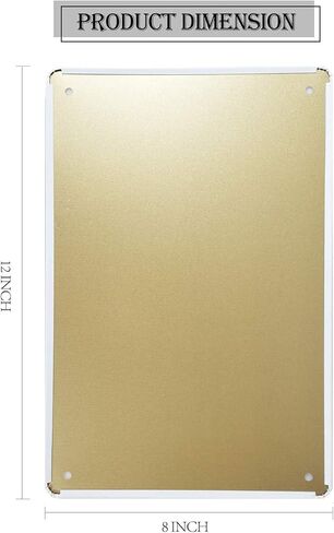 ديكور حائط من القصدير المعدني العتيق يرجى إبطاء الدجاج الحر عند اللعب في الهواء الطلق in Kuwait