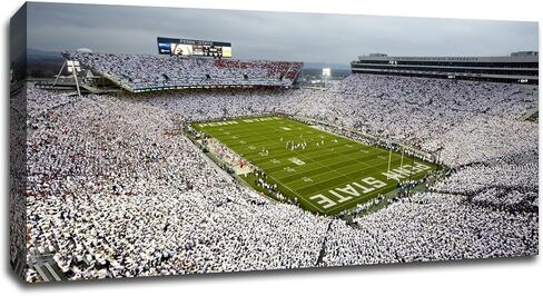 NCAA 40x22 Football Stadium Canvas, Penn State in Saudi Arabia