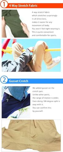 Stretch Hiking Pants Sports Outdoor Camping Trekking Trousers Mens in Saudi Arabia