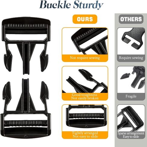 A/UTV Mesh Door Side Safety Net Male Buckle 1.5" Clip Fastener Compatible with Polaris Ranger 1000 XP / 900，Ranger Crew 900 XP 2016-2020, 2016 Ranger 570/Diesel Replace# 5452505 in Saudi Arabia