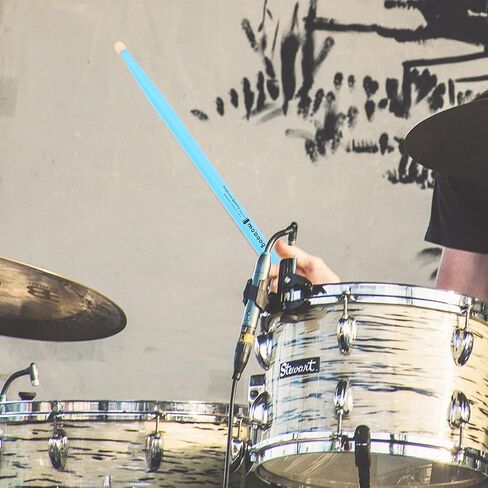 Happyyami 2 أزواج 5a أعواد الطبل من النايلون، أعواد الطبل من خشب القيقب، أعواد الطبل الناعمة للأطفال والكبار in Kuwait