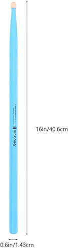 Happyyami 2 أزواج 5a أعواد الطبل من النايلون، أعواد الطبل من خشب القيقب، أعواد الطبل الناعمة للأطفال والكبار in Kuwait