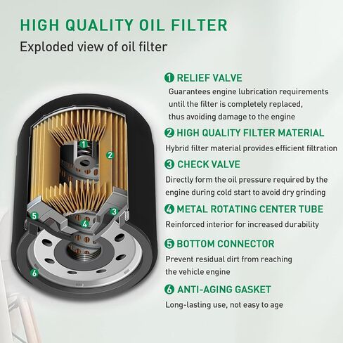 2540086 2540122 Oil Filter Cleaner for Polaris Ranger 700 800 900 570 Crew XP 、RZR S 800 RZR 4 800 RZR 900 XP、RZR 1000 900 800、Sportsman 600 700 800, General 1000 for Polaris ATV/Motorcycle/Snowmobile in Saudi Arabia