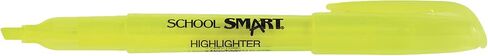 School Smart Chisel Tip Highlighters, One Dozen in Saudi Arabia