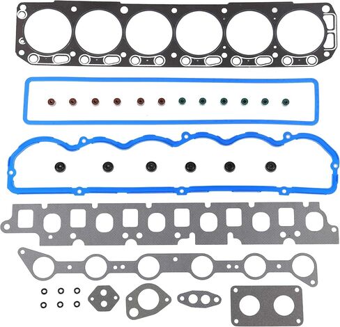 DNJ HGS4107 مجموعة حشية رأس أسطوانة الجرافيت لـ 1993-1996 Ford E150، E250، F150، F250 4.9L OHV 12V 300cid Y in Saudi Arabia