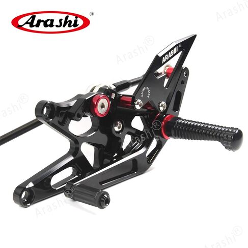 Arashi (Version 2.0) Rearsets for Yamaha YZF R1 2004 2005 2006 Motorcycle Accessories Adjustable Footrests Foot Peg Rear Sets Black 05 06 in Saudi Arabia