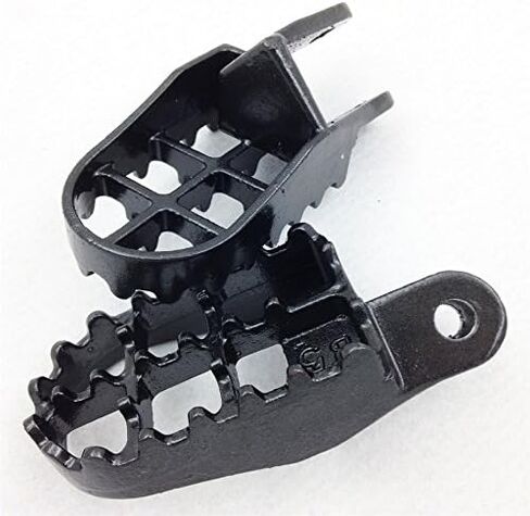 HTTMT MT216-003- Gunmetal Motocross MX Dirt Bike Racing Foot Pegs Compatible with BW80 DT50 PW50 PW80 RT100 RT180 TT225S TT225T TTR110 TTR90 TW200 WR200 250 500 XT225 250 350 YZ125 250 in Kuwait