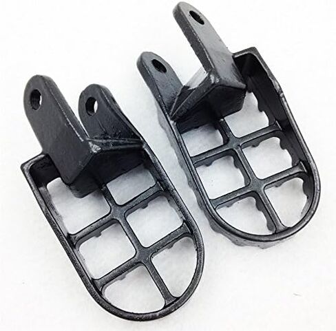 HTTMT MT216-003- Gunmetal Motocross MX Dirt Bike Racing Foot Pegs Compatible with BW80 DT50 PW50 PW80 RT100 RT180 TT225S TT225T TTR110 TTR90 TW200 WR200 250 500 XT225 250 350 YZ125 250 in Kuwait