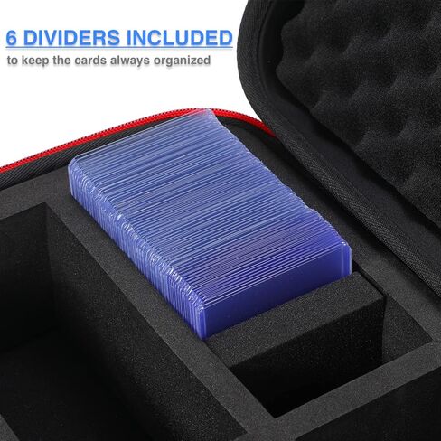 صندوق تخزين مقفل للرافعات العلوية مقاس 3 × 4 بوصة، حافظة واقية مع قفل مركب يحمل 600 35PT من التحميل العلوي، يناسب بطاقات التداول والبطاقات الرياضية مع حامل البطاقة in Kuwait