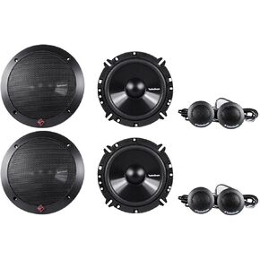 (2) أزواج Rockford Fosgate Prime R165-S 6.5 "مكبرات صوت مكونات الصوت 6 1/2"